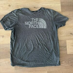 Mens the north face t-shirt shortsleeve tee gray XXL tshirt tee shortsleeve